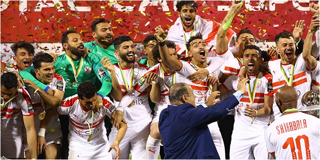 الزمالك يهزم الأهلي ويتوج بالسوبر المصري