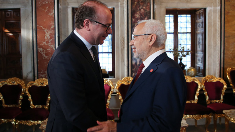 لقاء بين الغنوشي والفخفاخ في اللحظات الأخيرة