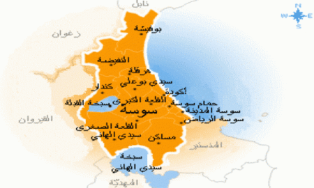 القلعة الصغرى:  القلعة الصغرى:  سقوط تلميذ من الطابق الثاني بأحد المعاهد