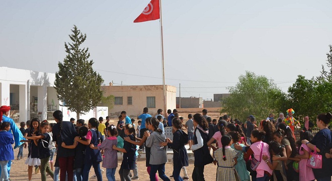 إضراب مدرسي الابتدائي في قفصة