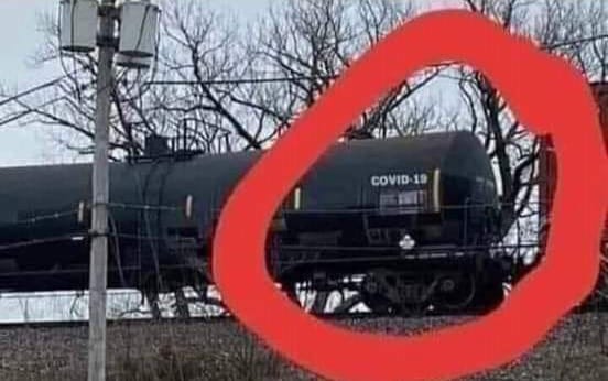 حقيقة القطار المكتوب عليه “كوفيد 19” على مواقع التواصل