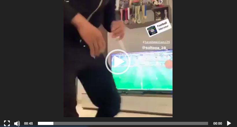 هكذا يعيش حمدي الهوني اجواء الحظر الشامل
