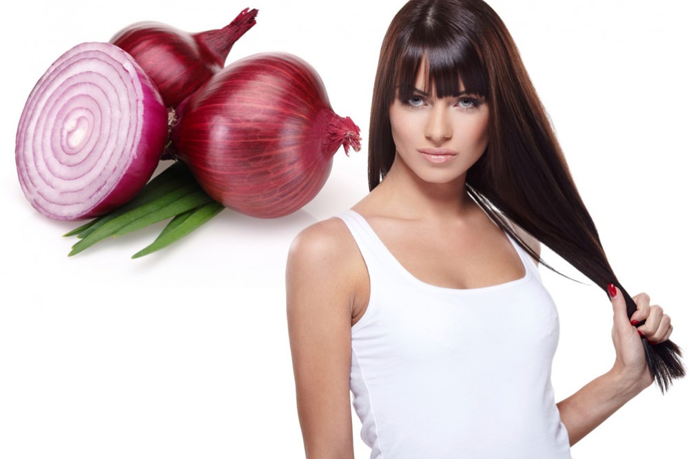 ماسك البصل للشعر