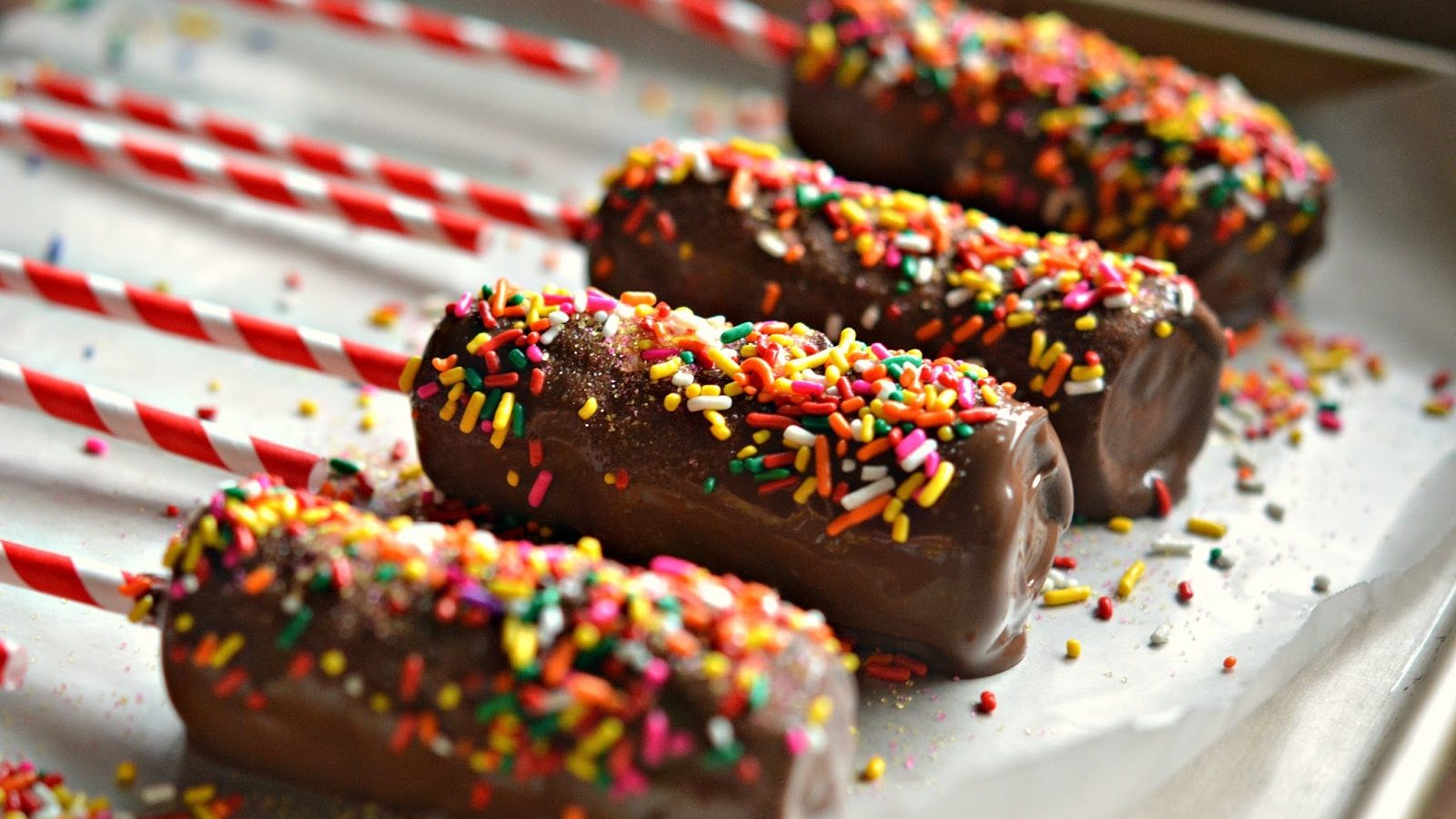 موز مقلي بصوص الشوكولاتة