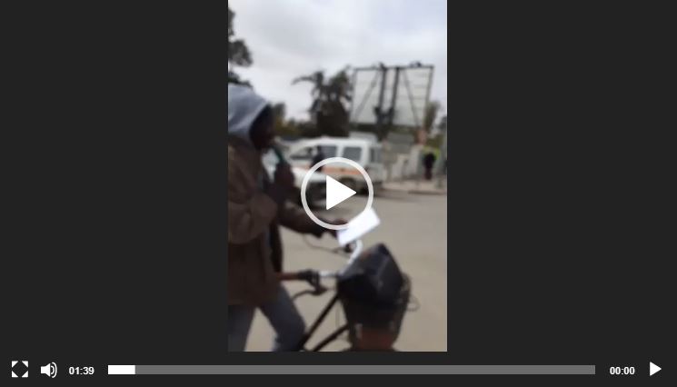 شاهد كيف يقاومون الكورونا على البسكلات