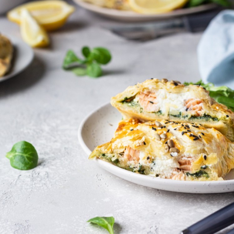 فطيرة السمك الشهية