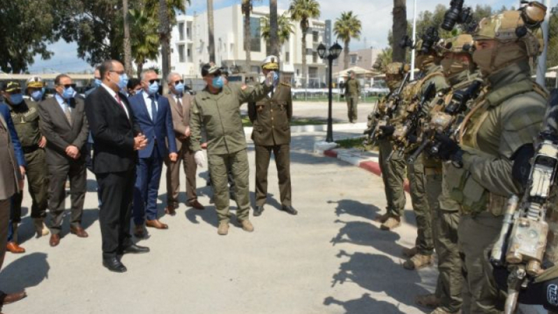 Le ministre de l'Intérieur à Bir Bouregba