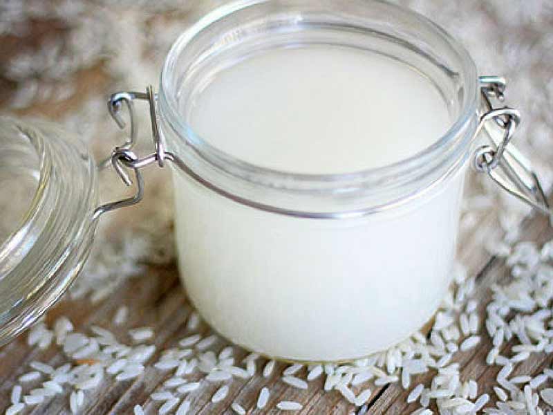 طريقة استخدام ماء الارز للشعر