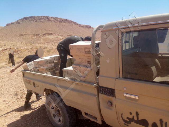 قيمة المحجوز 61 ألف دينار : ضبط شاحنتي تهريب ببن قردان وجندوبة