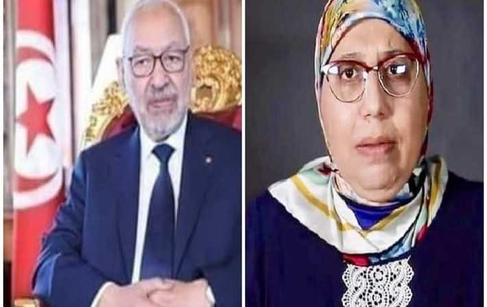 يمينة الزغلامي: مقر سكنى الغنوشي ممنوح له