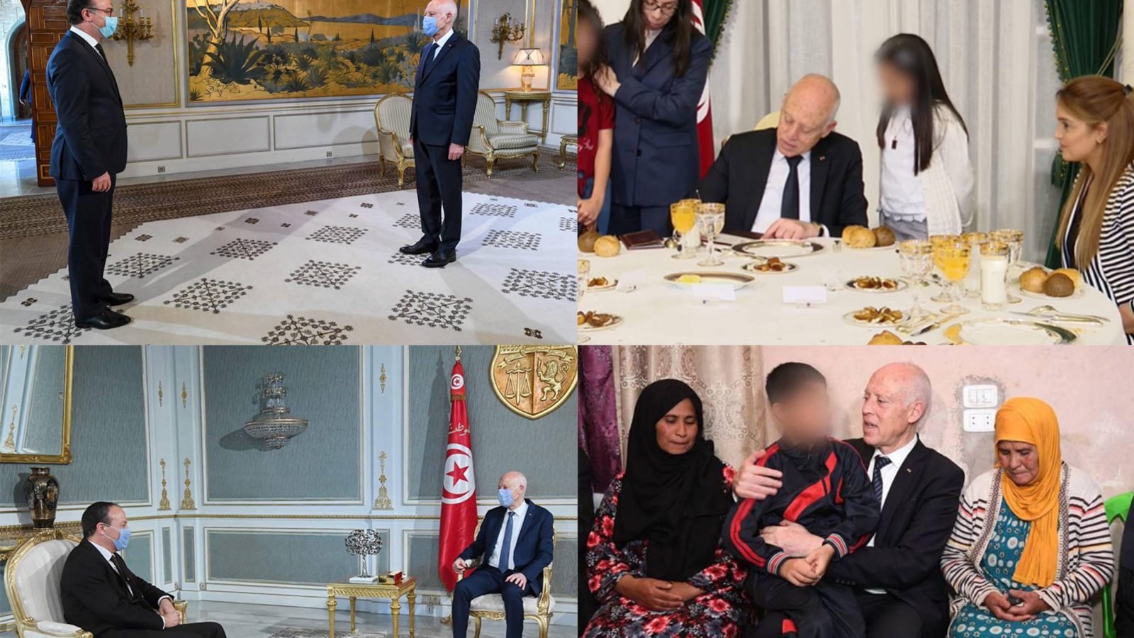 الكمامة الرئاسية… لماذا تحضر مع هؤلاء وتغيب مع آخرين؟