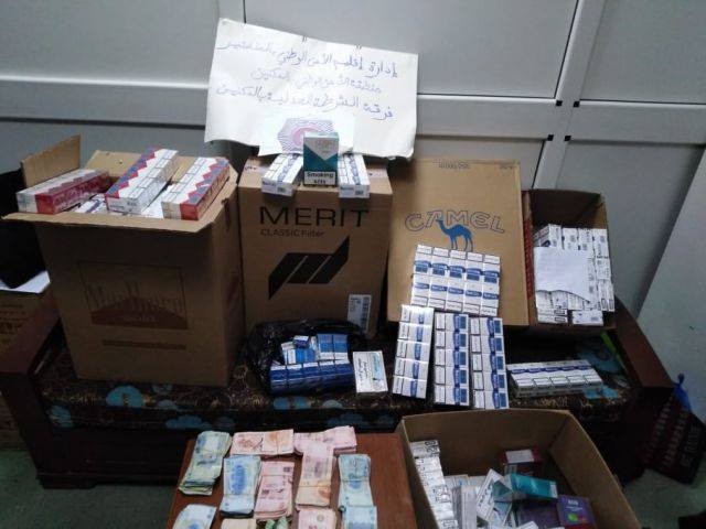 المكنين :حجز ألفي علبة سجائر في سيارة خاصة وهذا المبلغ الضخم