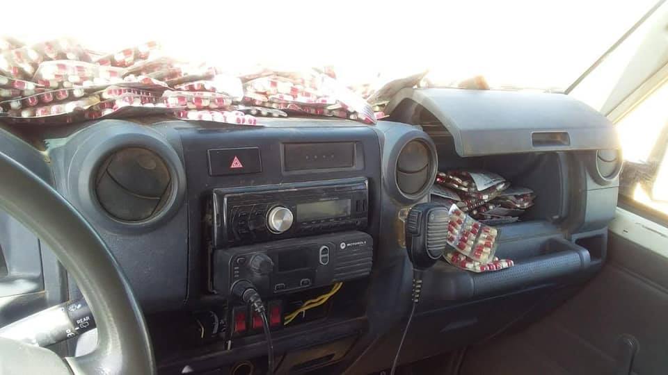 قصر غيلان: العثور على كمية من الأقراص المخدرة