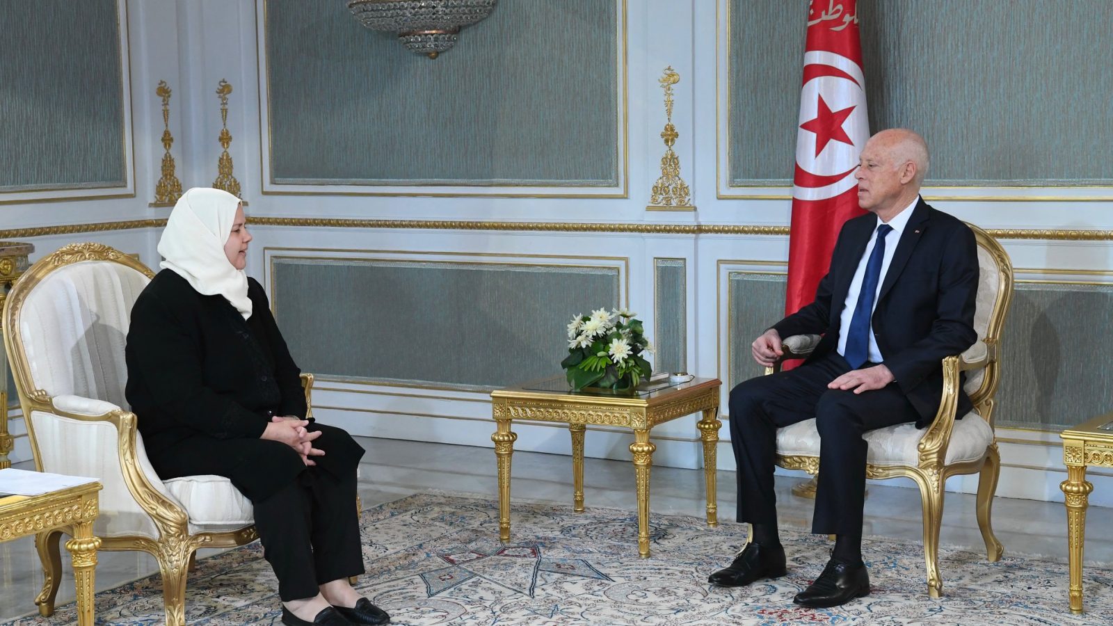 مباركة عواينية: قيس سعيد على علم بالعبث بملف البراهمي