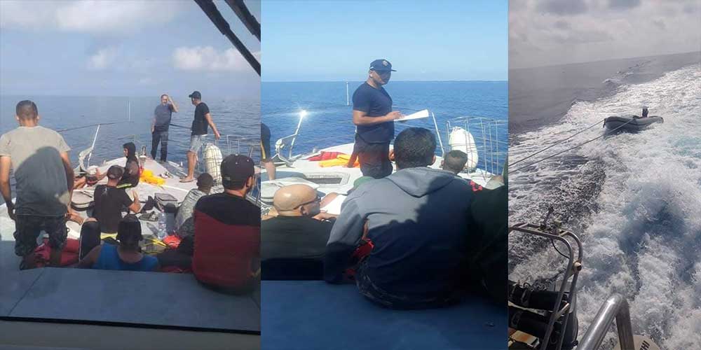 قليبية: إحباط عملية حرقة شارك فيها 17 شخصا