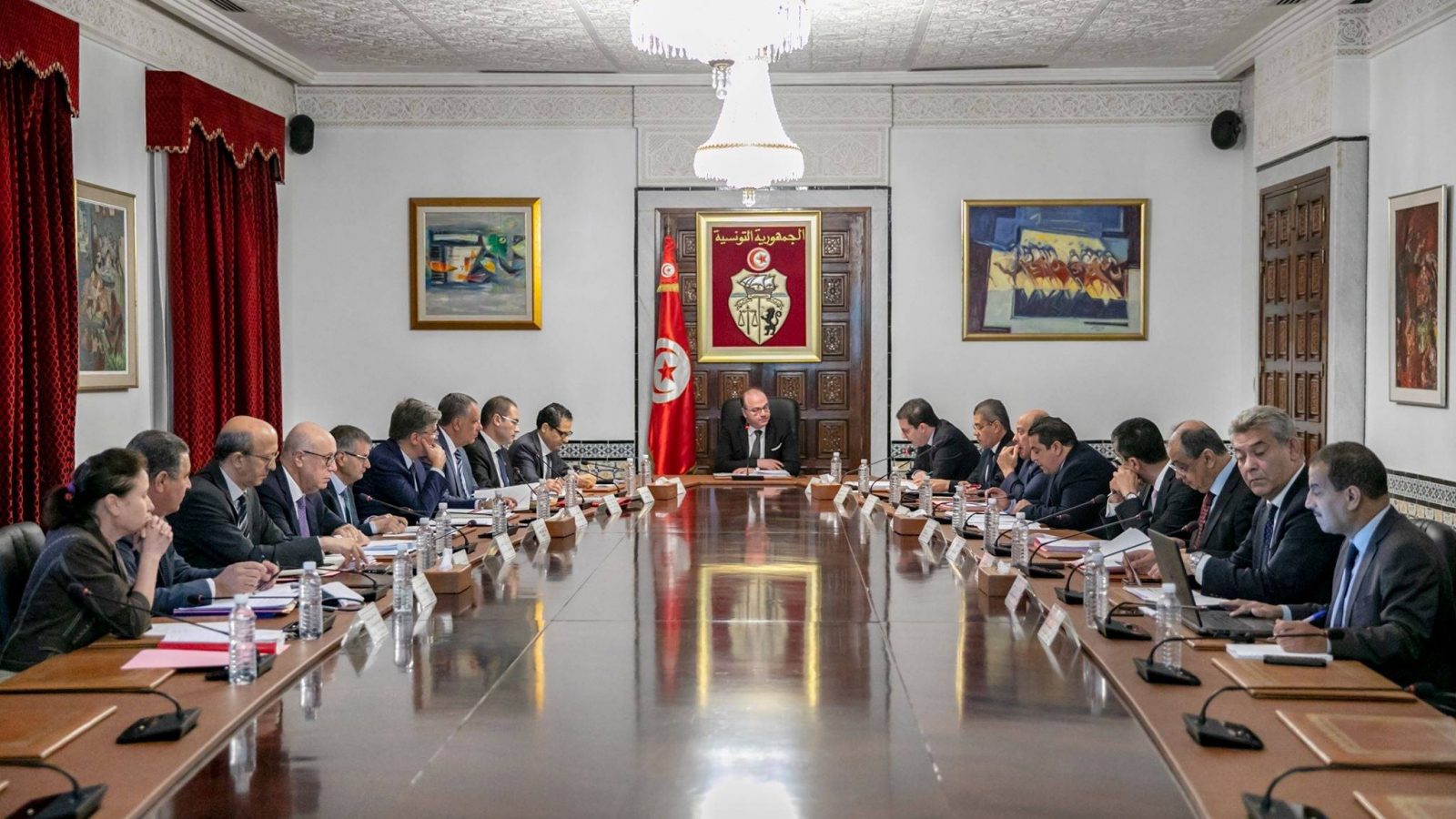 أول نشاط للفخفاخ منذ استقالته