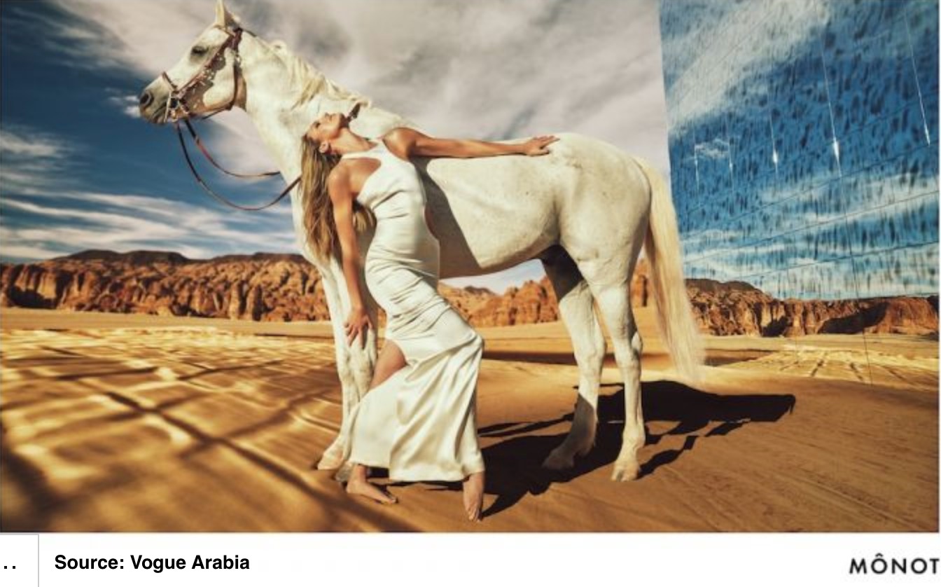 فيديو/ عارضات أزياء عالميات في صور فاضحة بمنطقة المدينة المنورة..والسعوديون غاضبون