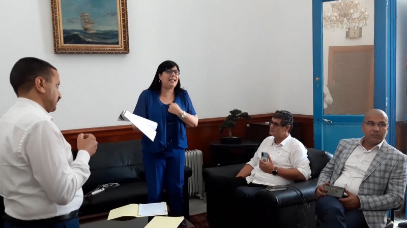 فيديو/ نائبة من النهضة لمعتصمي الحزب الدستوري الحر: 