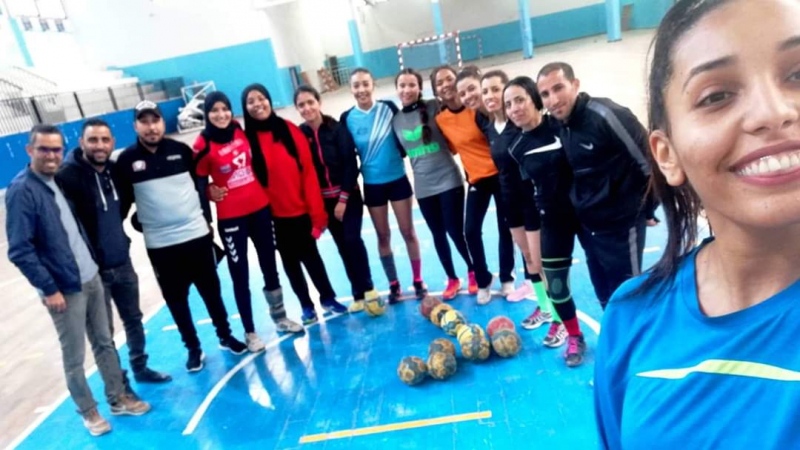 لأوّل مرّة/ الجمعية النسائية لكرة اليد بقابس في الوطني