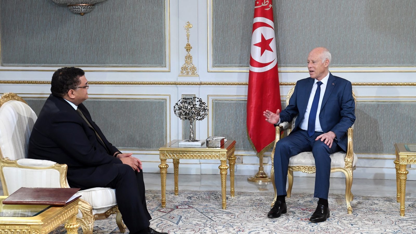 قيس سعيد يطلع على مدى تقدم الاستشارة حول اللامركزية