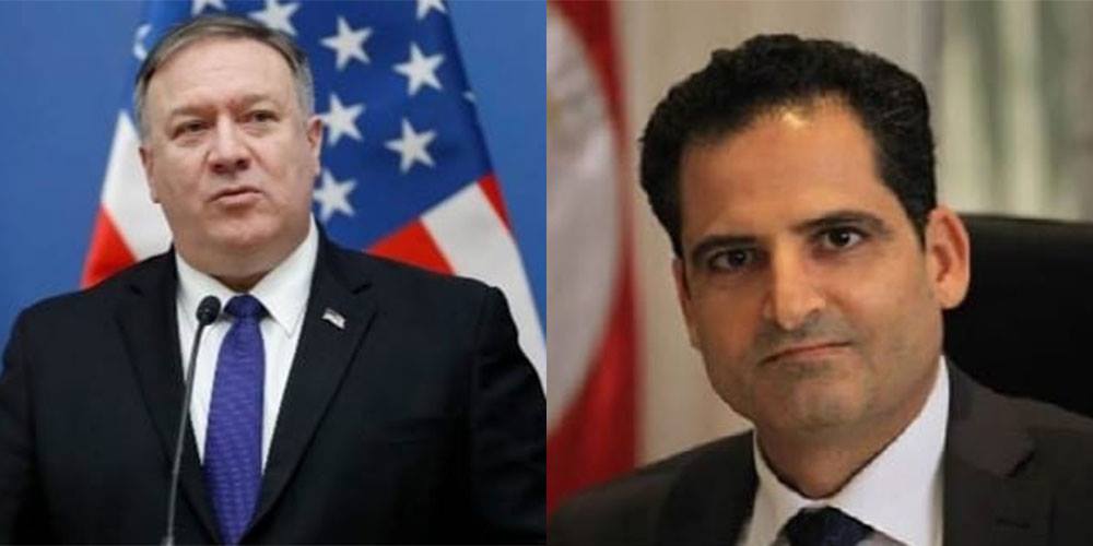 وزير الخارجية يبحث مع نظيره الأمريكي القضية الفلسطينية والوضع في ليبيا