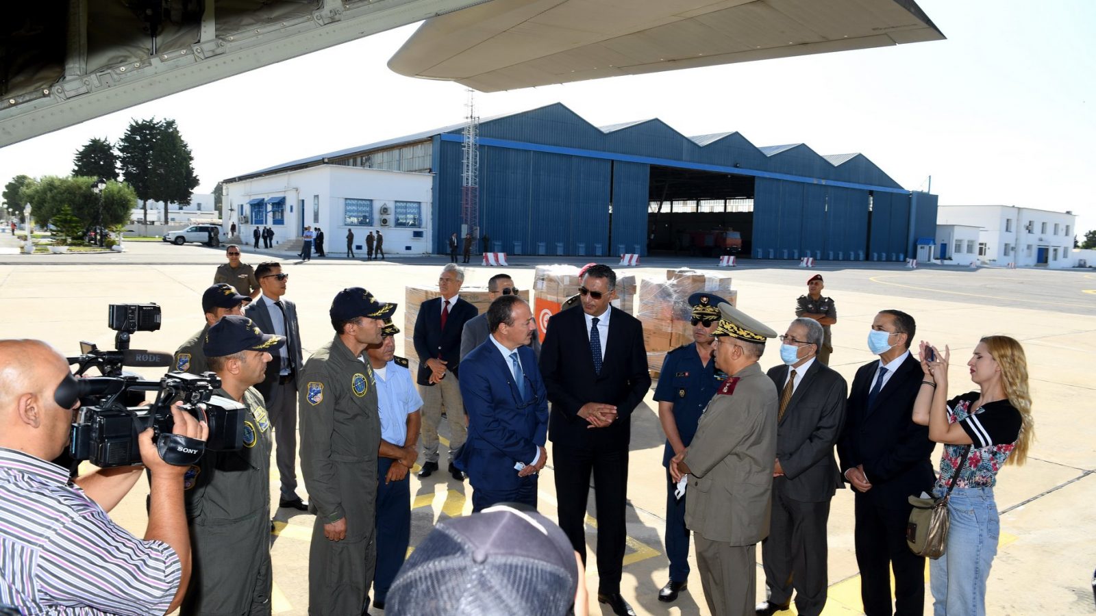 إقلاع طائرة عسكرية ثانية محمّلة بالمساعدات إلى لبنان (صور )