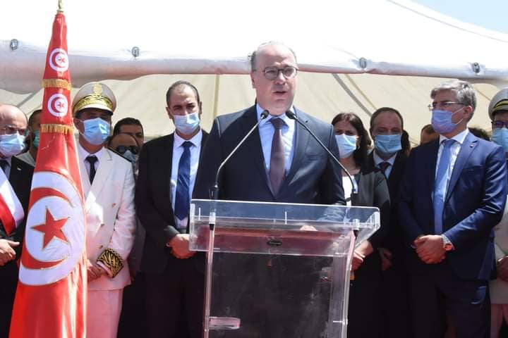 في زلة لسان : الفخفاخ يعلن عن ” ملعب حمادي الجبالي ” برادس !