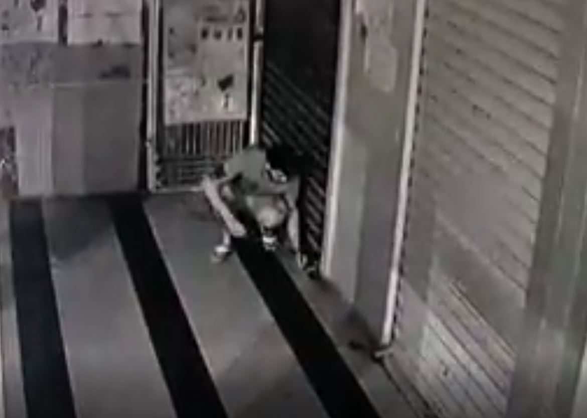 شاهد الفيديو / محاولة سرقة لايف