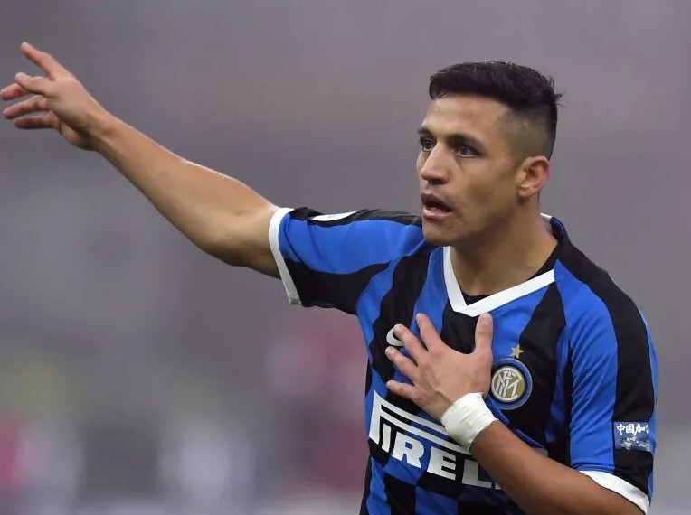 أليكسيس سانشيز رسيما في انتر ميلان