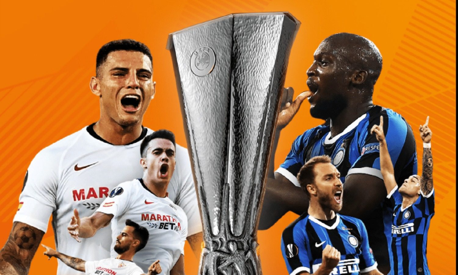 الليلة نهائي الإتحاد الاوروبي : الانتر من اجل الرابعة و اشبيلية لاستعادة الأمجاد