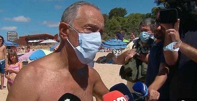 البرتغال/ رئيس البلاد ينقذ فتاتين من الغرق!