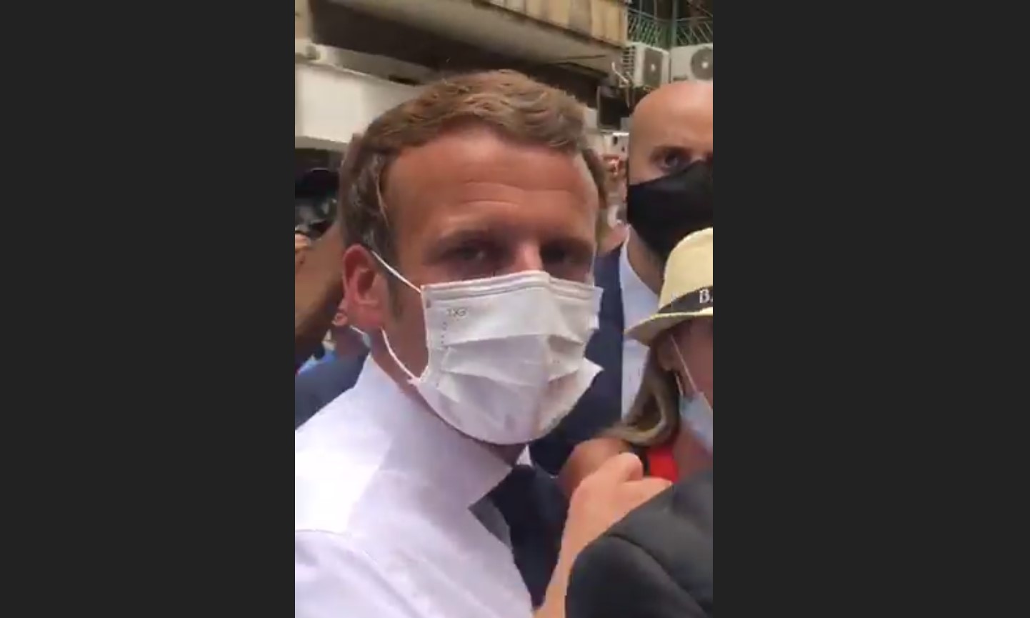 شاهدوا.. لبنانية تدعو ماكرون إلى عدم منح مساعدات لحكومة بلادها “الفاسدة”