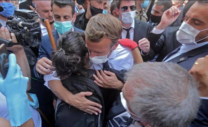 ماكرون للبنانيين: أنا هنا لأقترح اتفاقا سياسيا جديدا