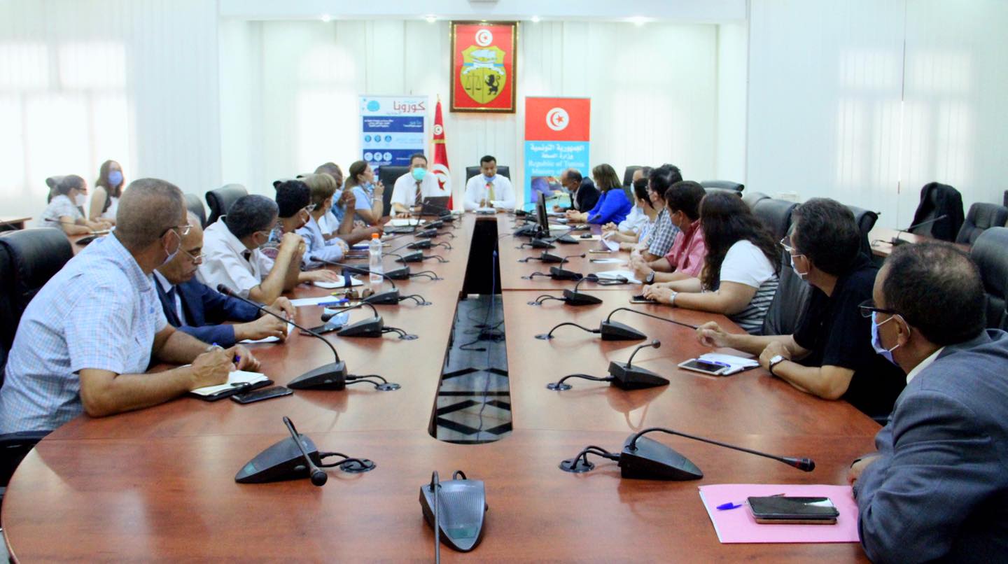 تخصيص قاعات كوفيد 19 بكل الأقسام الاستشفائية