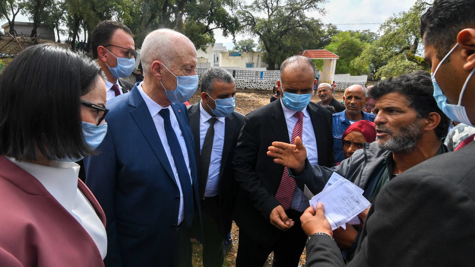 هذا ما قرره قيس سعيد لمدرسة الشهيدة مها القضقاضي (صور)