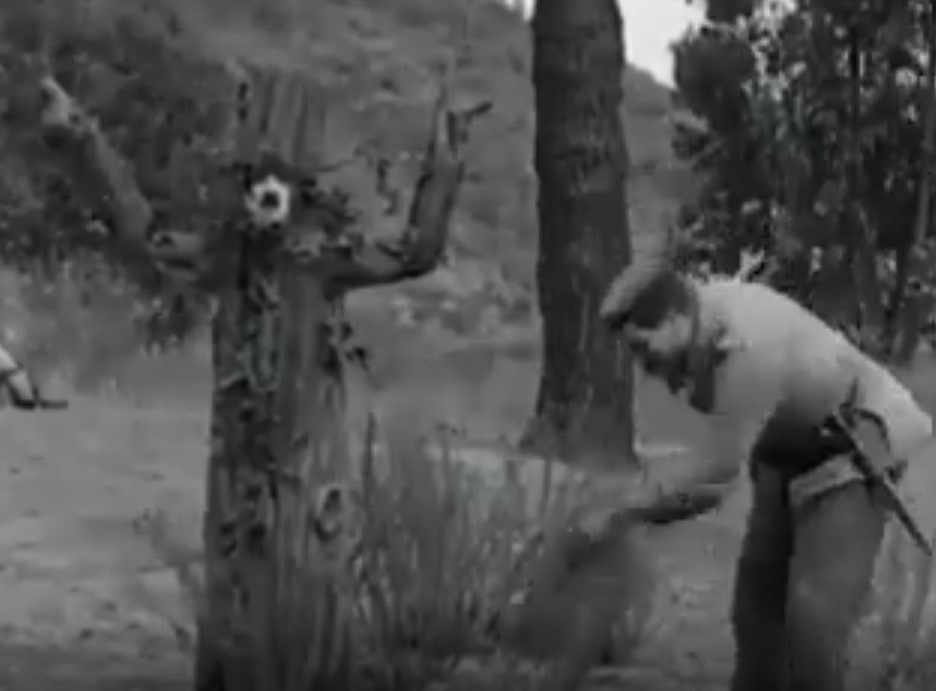 شاهد:تشارلي شابلن في منطقة العدو  هههههه?