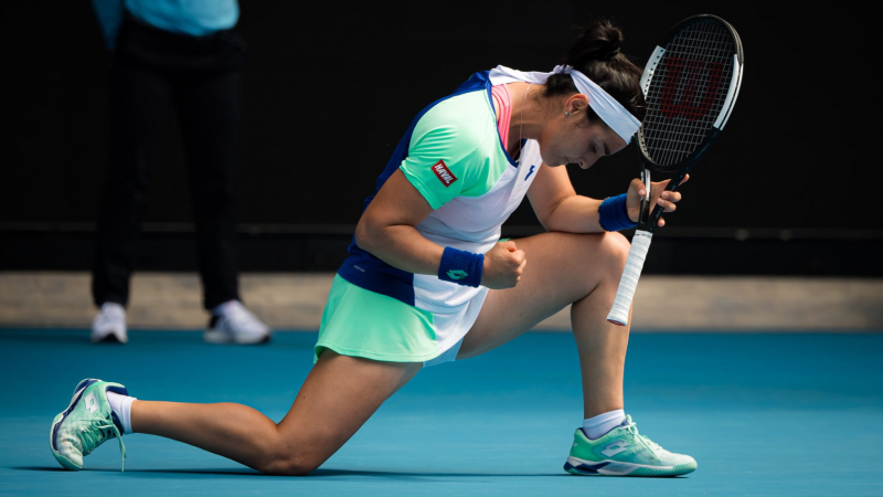 أنس جابر تتألق كالعادة…