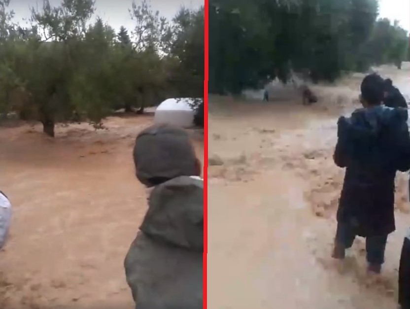 المنستير/ متطوّعون ينقذون مواطنا حاصرته السيول