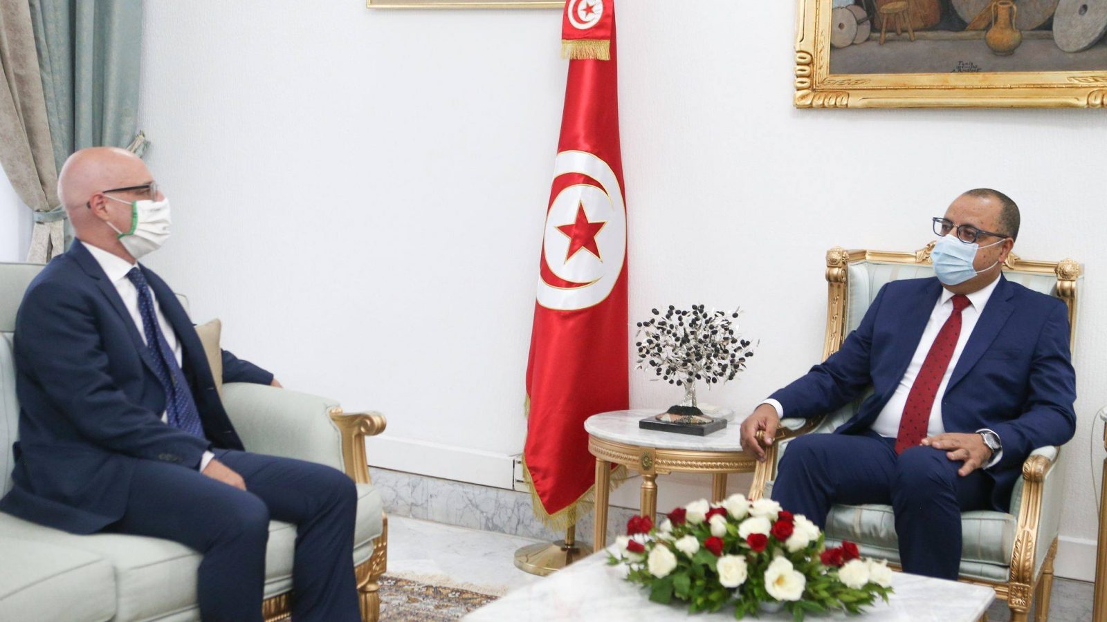 ماذا في لقاء المشيشي بسفير إيطاليا ؟