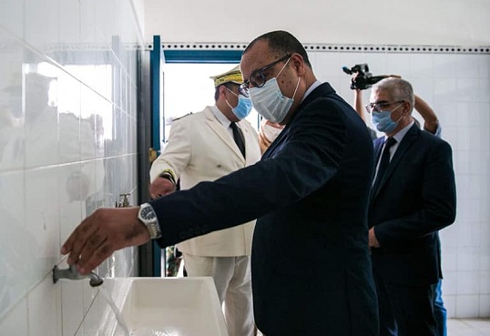 شاهد/ المشيشي يتفقد مؤسسات تربوية قبيل العودة المدرسية