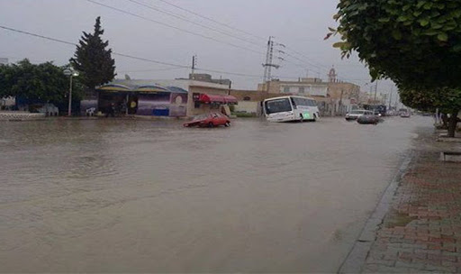 منزل بوزيان/ العثور على جثّة سائق سيارة النقل الريفي الذي جرفته السيول