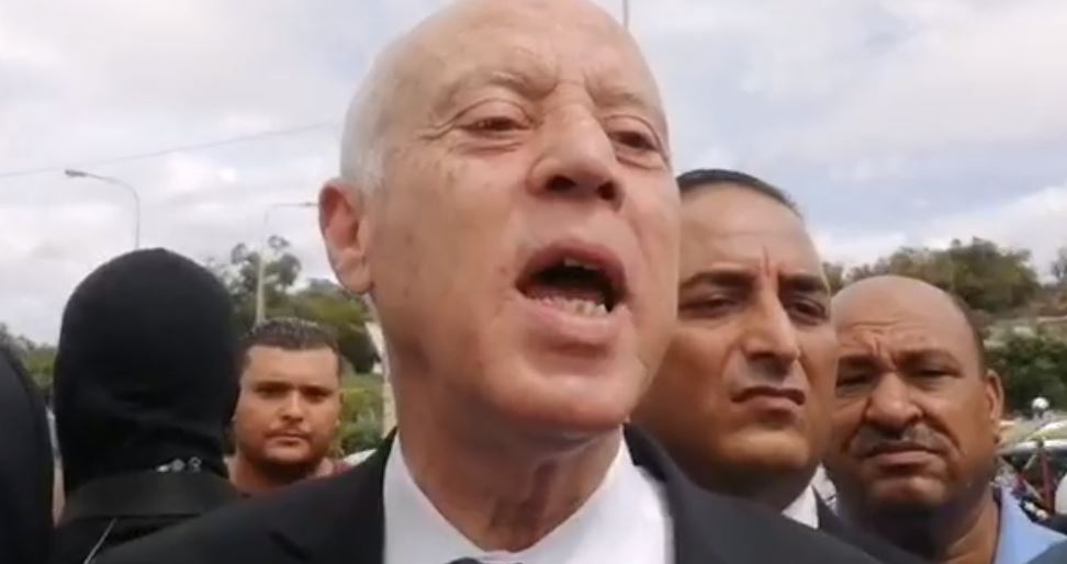 سعيد يوجه رسالة الى الإرهابيين من مكان حادثة أكودة