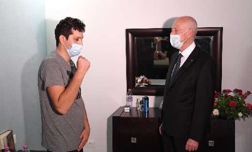 قيس سعيّد في المكنين من أجل رامي الإمام: 