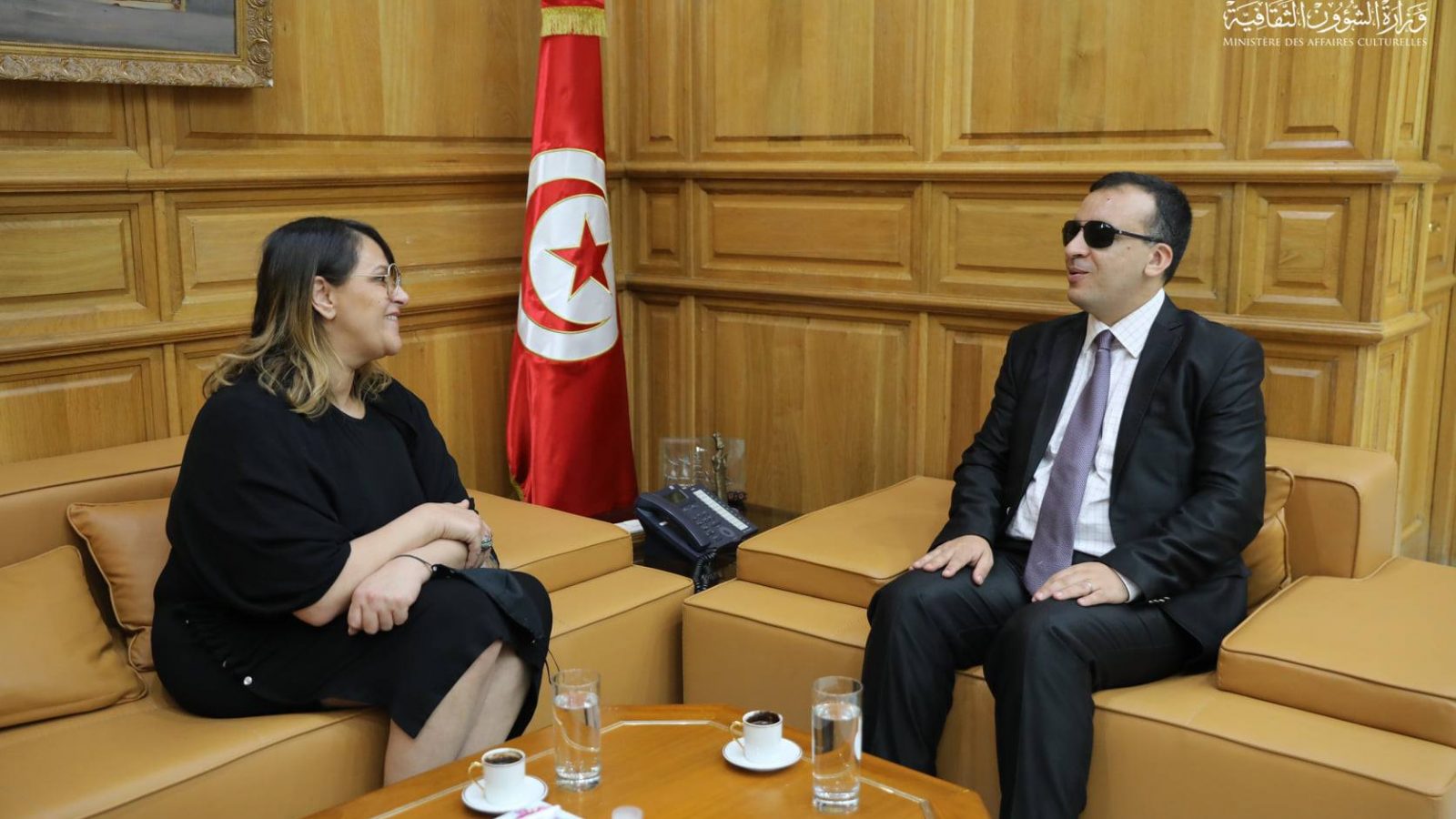 لقاء وليد زيدي بأمينة فاخت: إعادة الاعتبار للفن الراقي