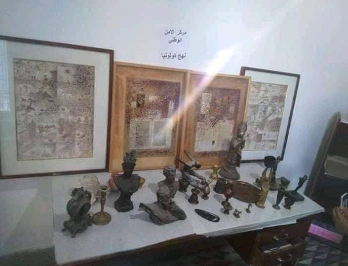 القبض على شخص بحوزته قطع أثرية نفيسة