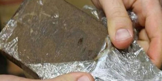 حجر صفيحة قنب هندي في  القصرين