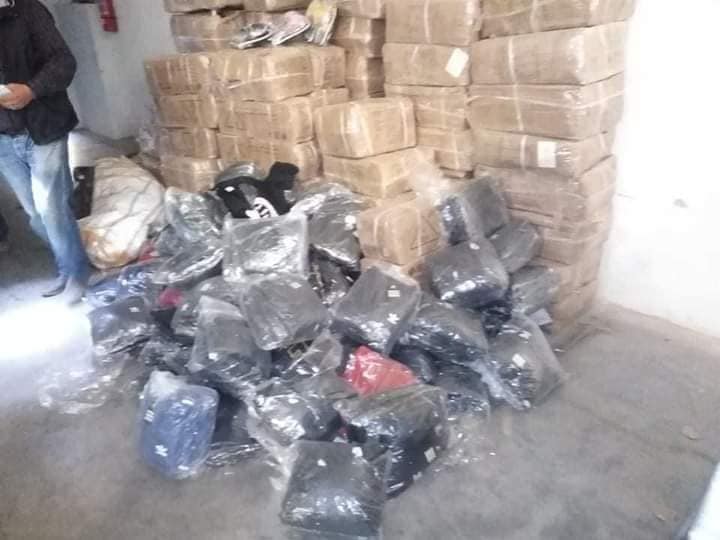 المنستير/حجز كمية من الملابس الرياضية المقلّدة مجهولة المصدر(صور)