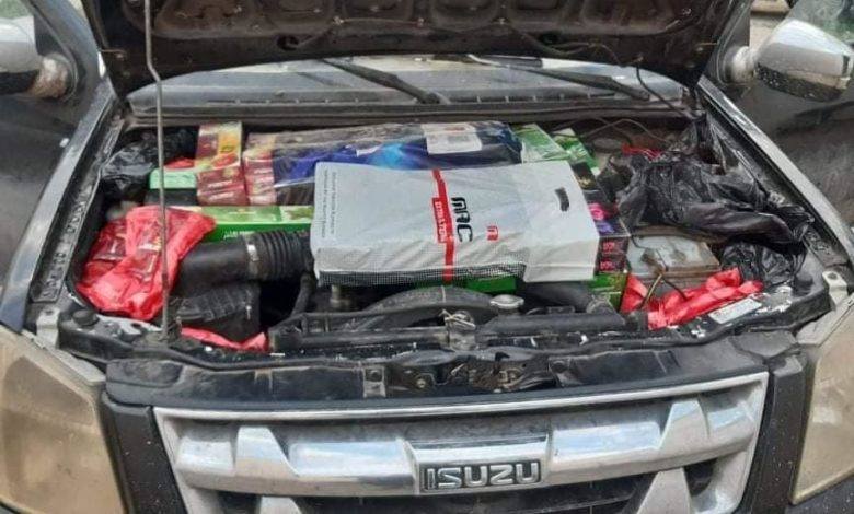 استعان بالخرفان في التهريب (صور)