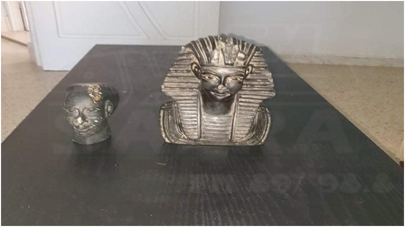 صور قطع اثرية فرعونية في هاتف مشتبه به تكشف عن تاجر اثار في صفاقس