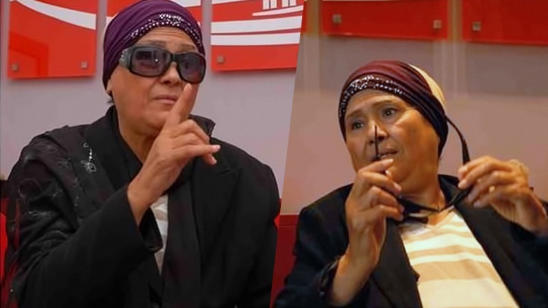 الفنانة زهيرة سالم في  المستشفى العسكري